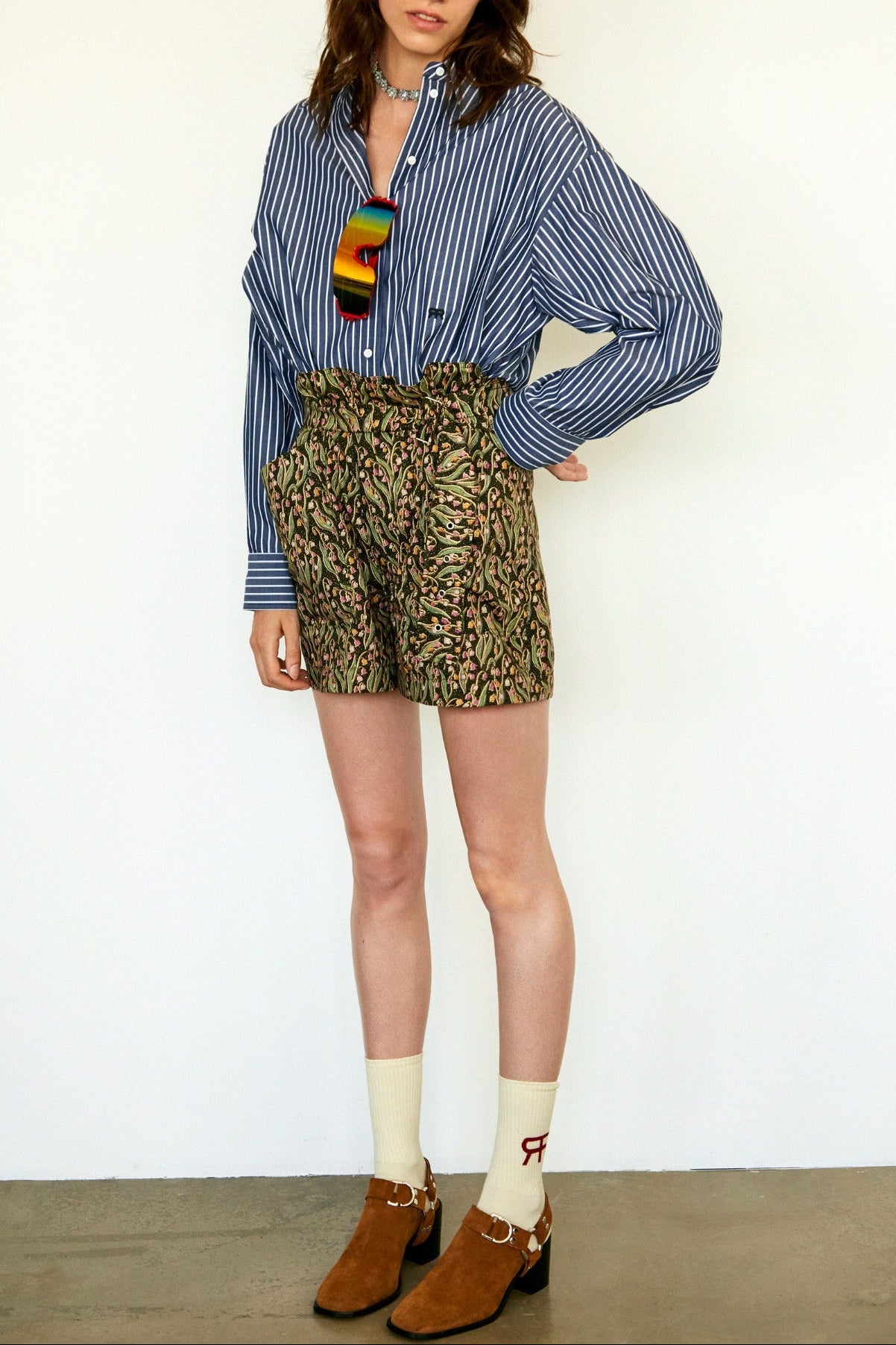 SHORT SADIE CLOCHETTE CHARCOAL