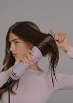 Ceramic LED Volume Styler - Volumising Brush with Dual LED Treatment - Lavender