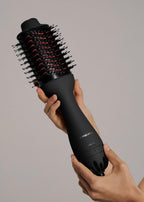 Ceramic Led Volume Styler - Cepillo Voluminizador Con Doble Tratamiento Led - Negro