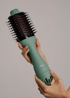 Ceramic Led Volume Styler - Volumising Brush With Dual LED Treatment - Sage