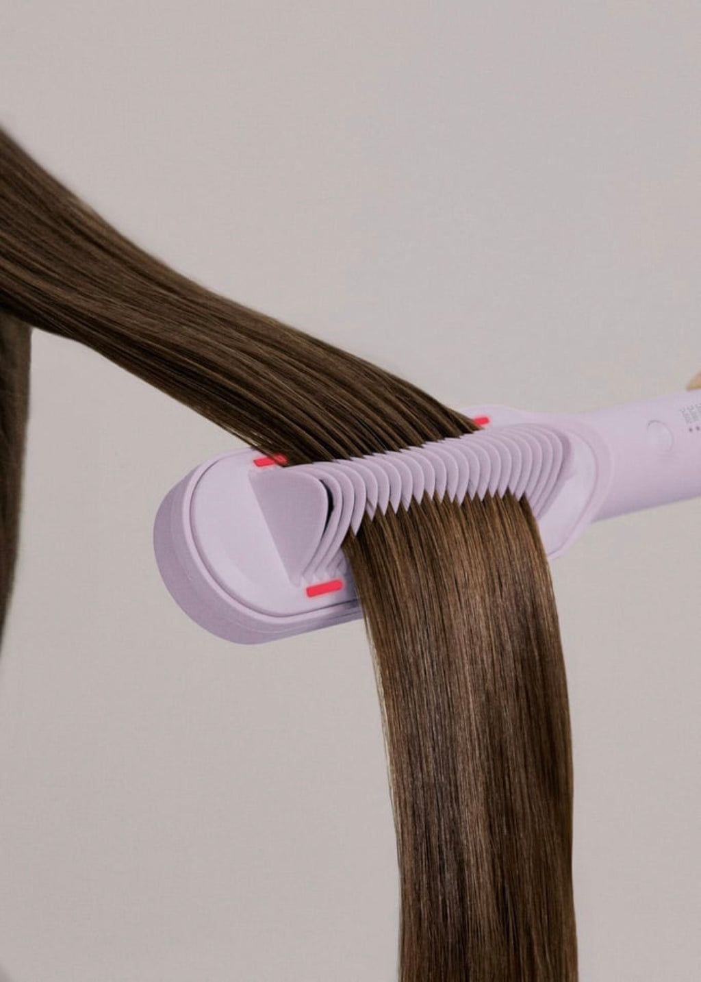 Ion Led Styler - Cepillo Alisador Iónico Con Tratamiento Led - Lavanda
