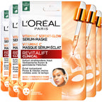 Pack of 5 - Sheet Masks - Revitalift Clinical Vitamin C Radiance Serum Mask