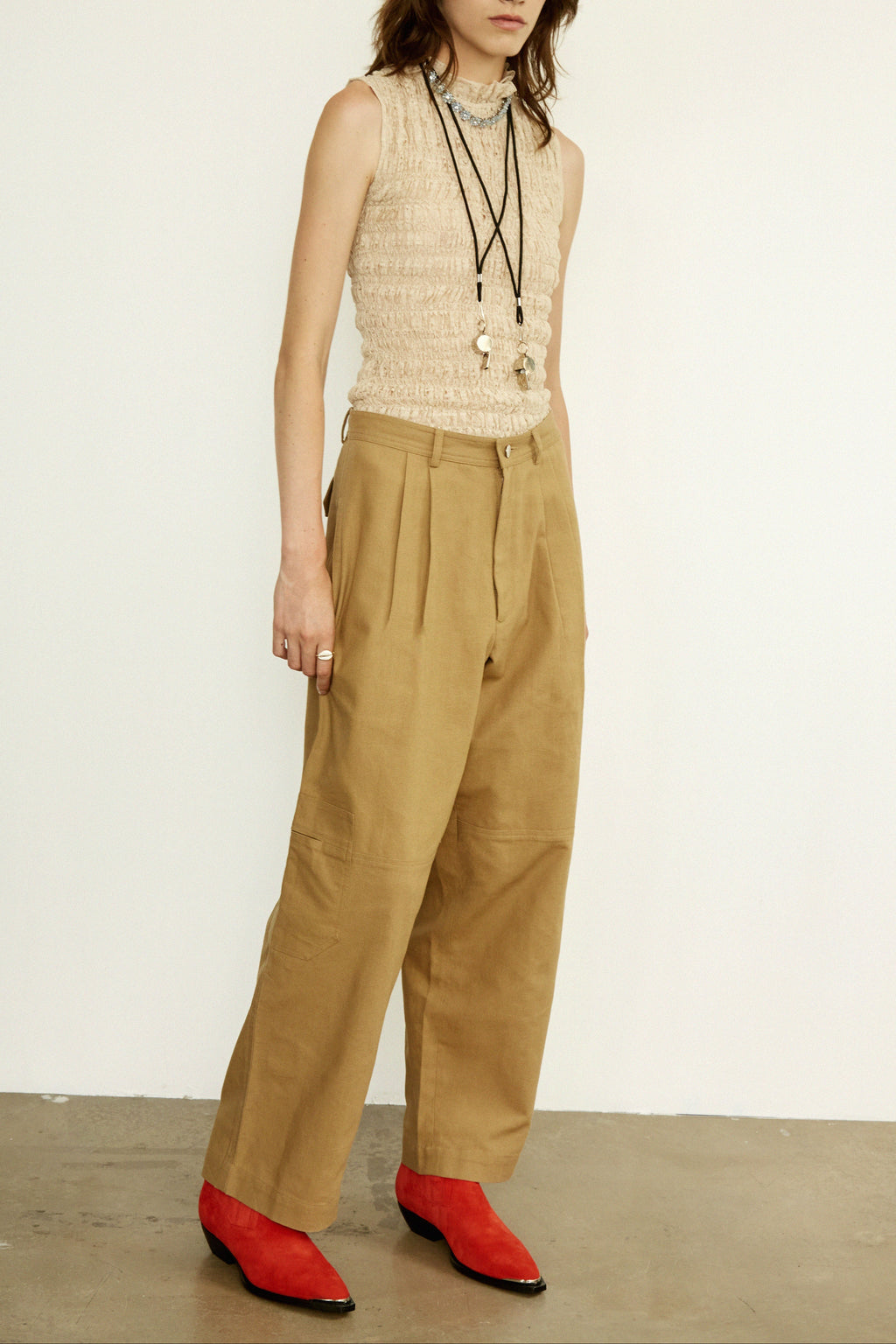 CARGO TROUSERS MARMONT Beige