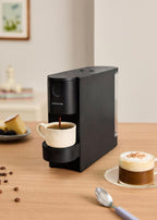 Thera Easy - Cafetera De Cápsulas Express 20 Bar Con Depósito De Recogida - Negro