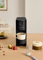 Thera Easy - Cafetera De Cápsulas Express 20 Bar Con Depósito De Recogida - Negro