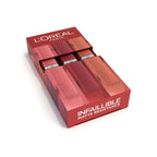 Box of 3 Long-Lasting Liquid Lipsticks