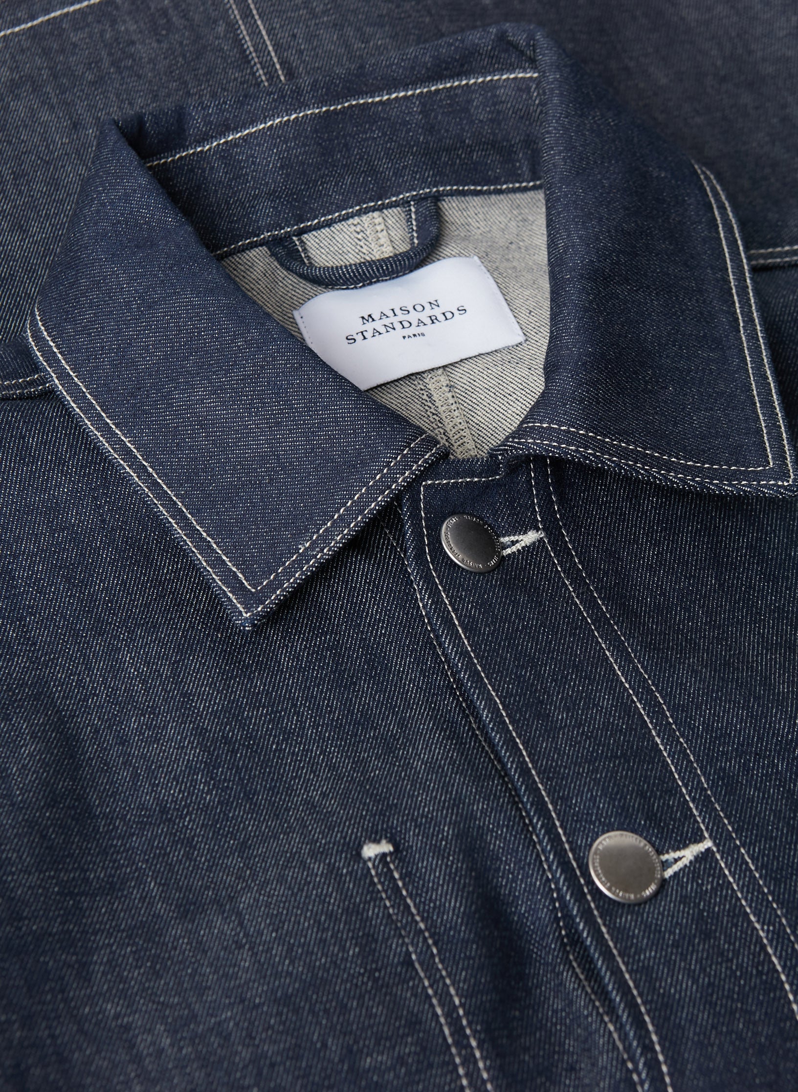 Maison Standards - Maison Standars - Veste Peintre Jean - Bleu Brut - Homme