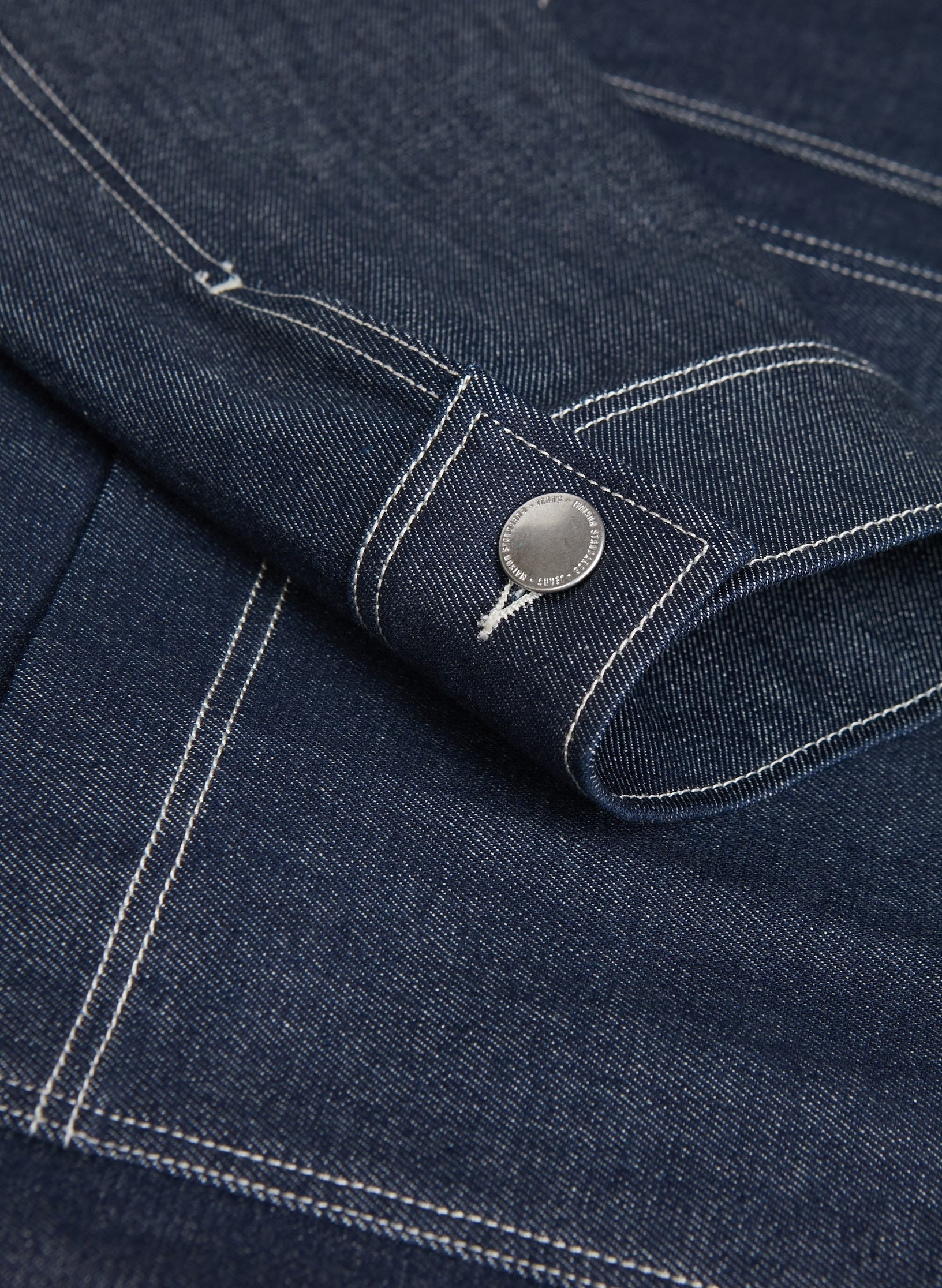 Maison Standards - Maison Standars - Veste Peintre Jean - Bleu Brut - Homme