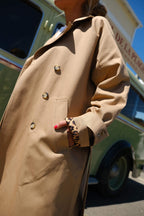 Trench Paul Beige/Leopardo