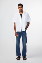 NN07 - Camisa Daniel SS - Blanco roto