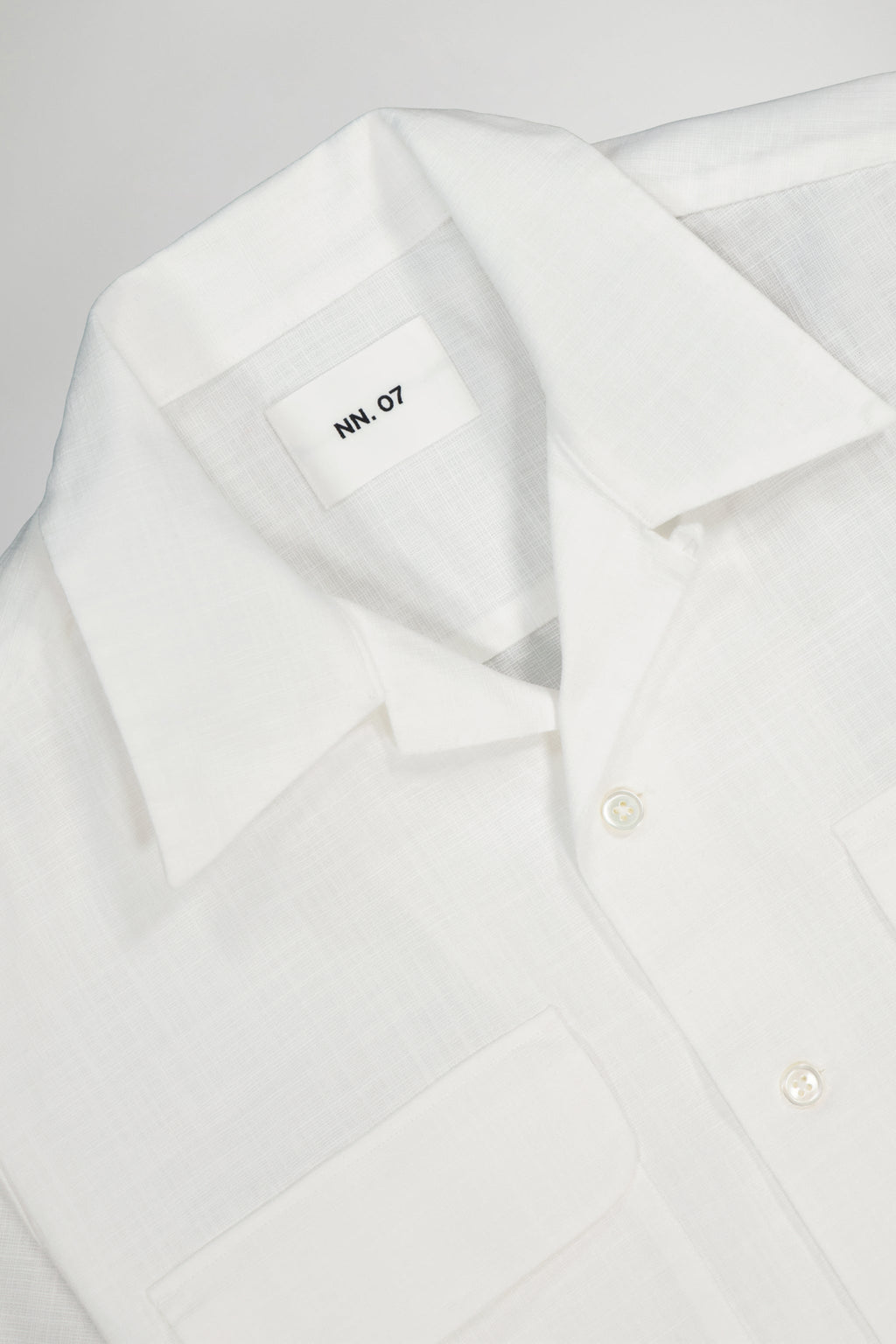 NN07 - Camisa Daniel SS - Blanco roto