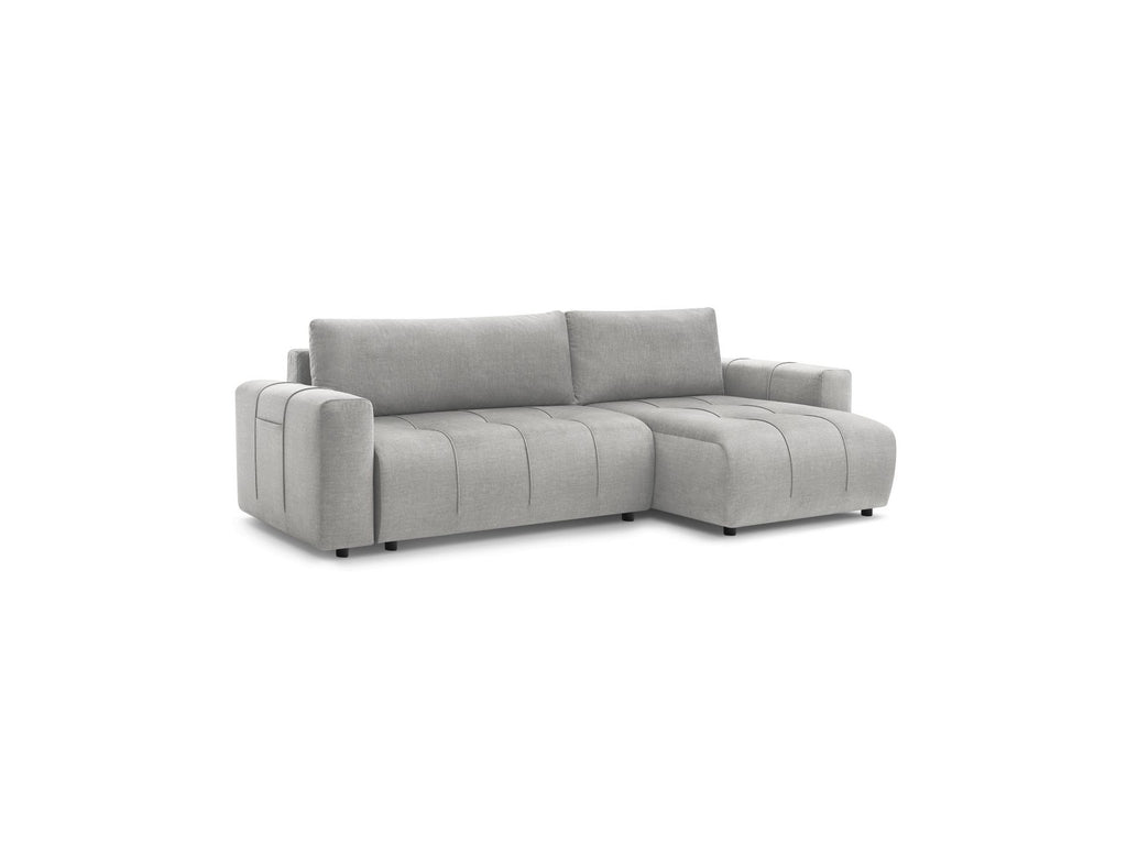 Arsene - Canapé D'Angle Réversible Convertible Coffre - Velours