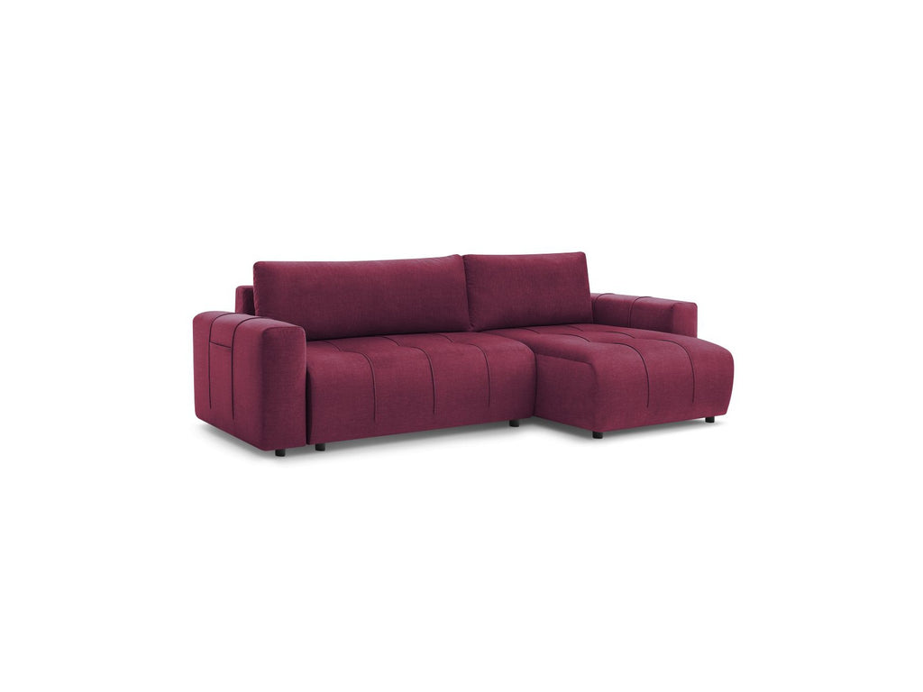 Arsene - Canapé D'Angle Réversible Convertible Coffre - Velours