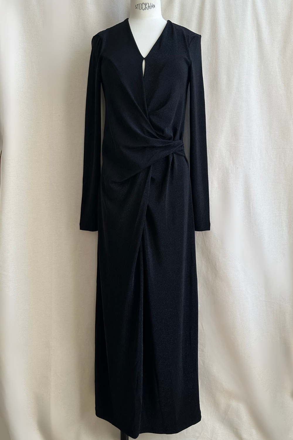 Vestido Ravenole - Lúrex Negro