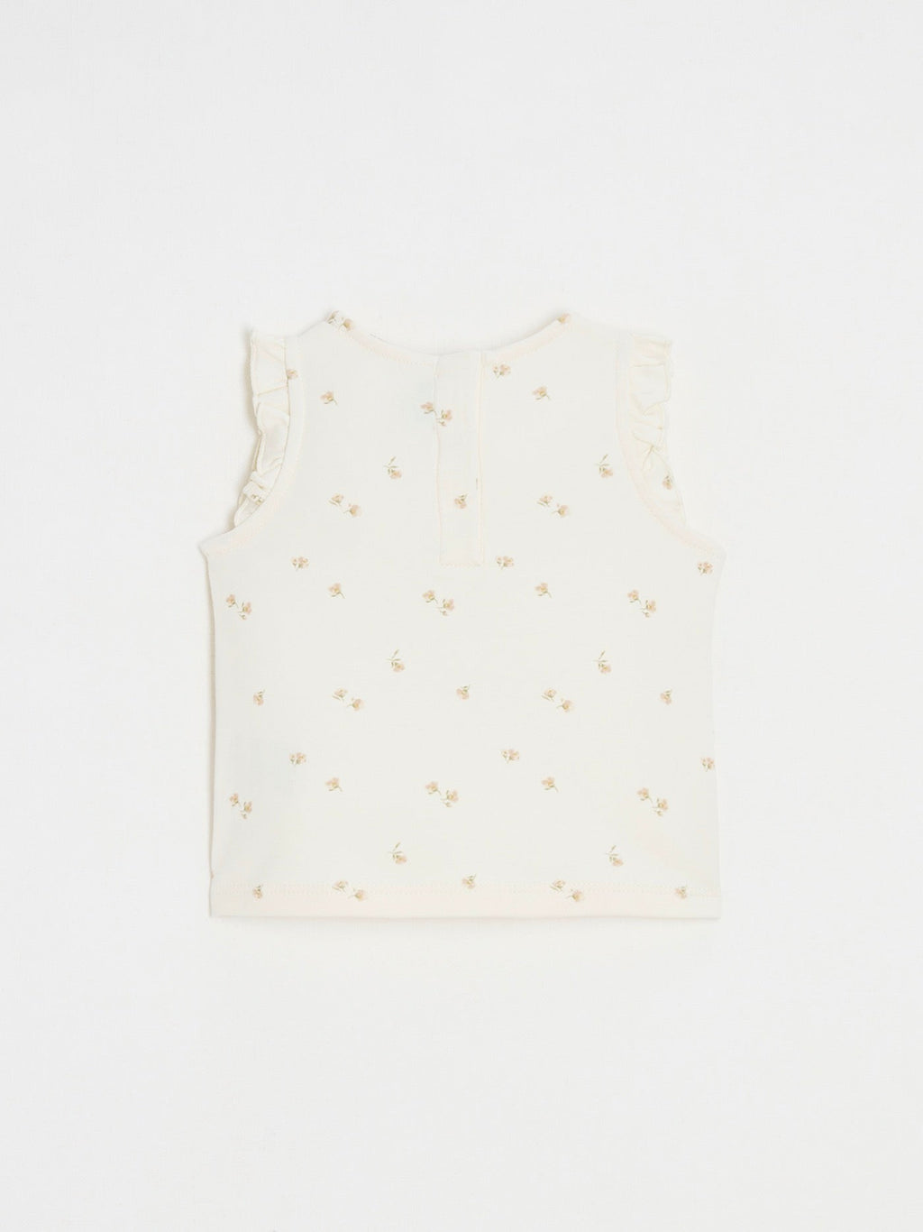 T-Shirt Sans Manche Craie - Fille