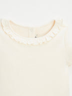Natalys - Short-Sleeved Chalk T-Shirt - Girl