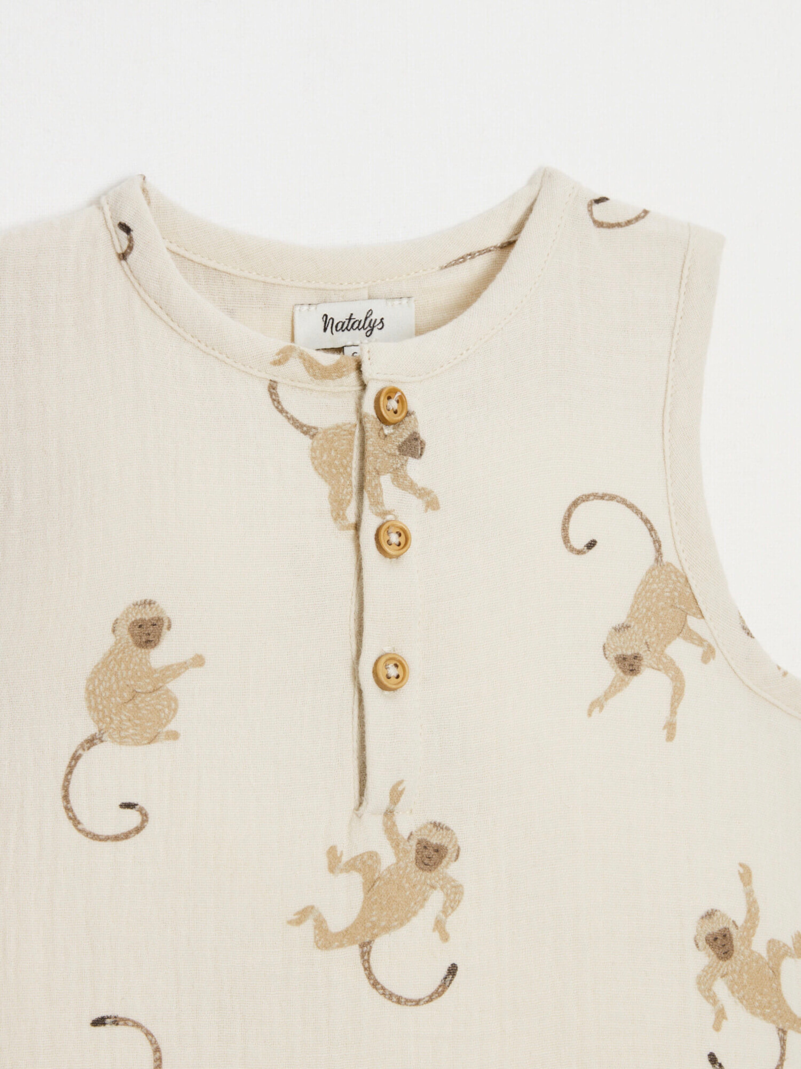 Putty Short Playsuit - Boy
