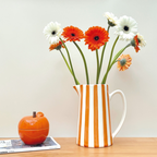 Lilac Striped Carafe