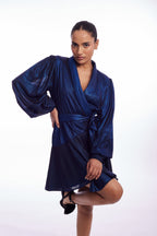 Vestido Zina - Azul Real