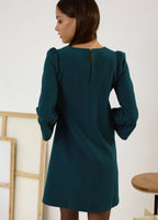 Antonia Dress Emerald Green