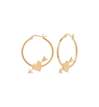 Créoles Arrowed Heart