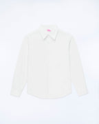 Camicia Maniche Lunghe - Bianco - 100% Cotone - Uomo