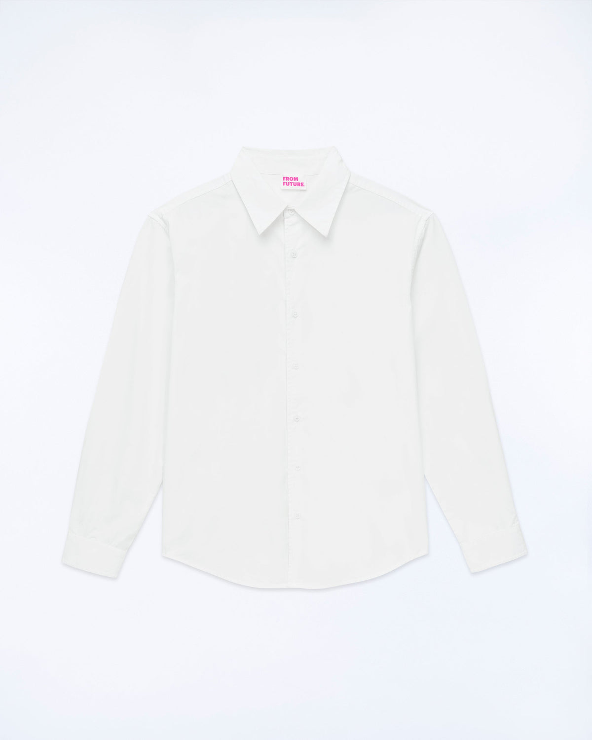 Camicia Maniche Lunghe - Bianco - 100% Cotone - Uomo