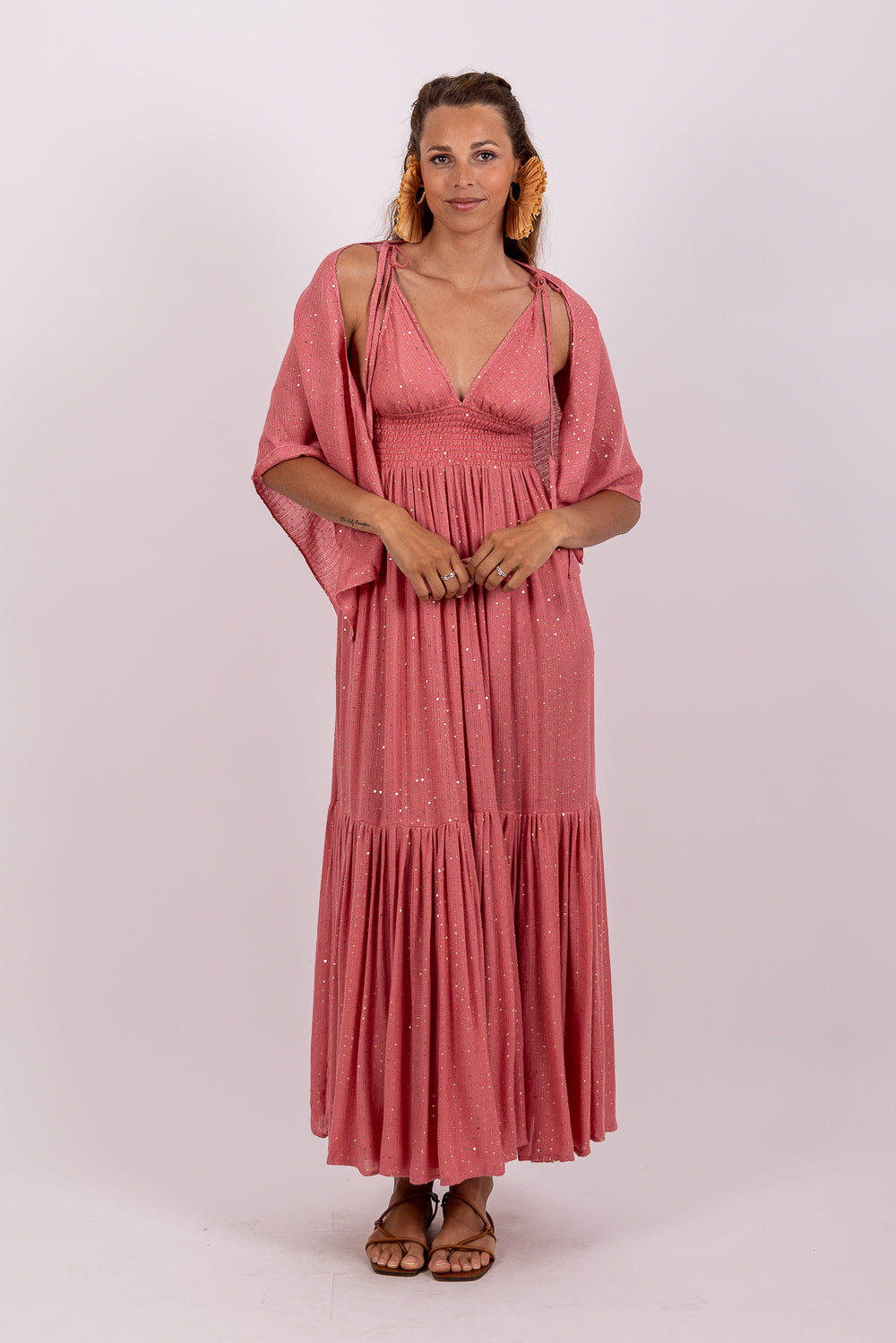 Vestido Largo Yolanda Blush