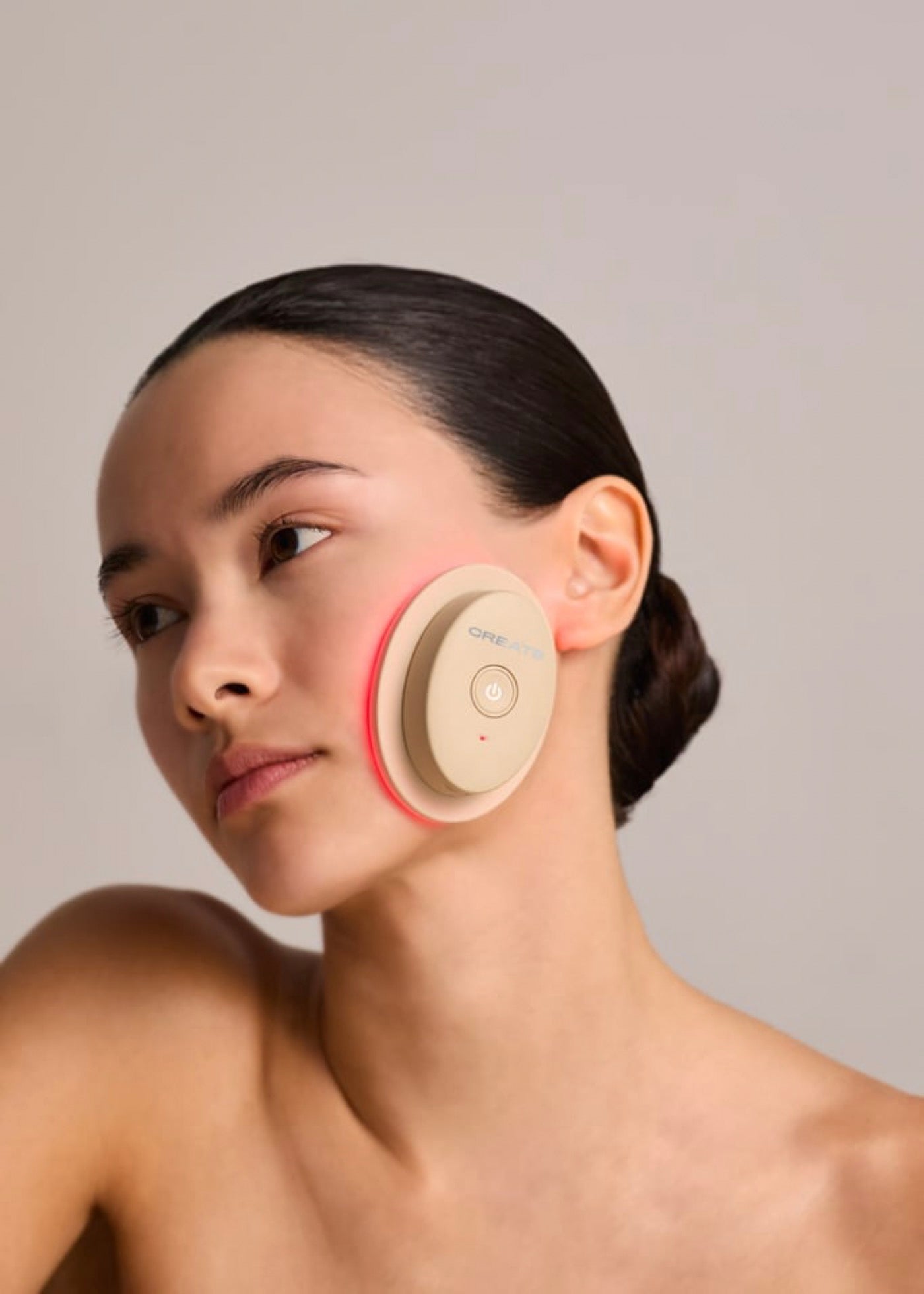Skincare LED Spot Patch 3 in 1 - 3-in-1 LED Treatment Patches for Acne - Sand, Large