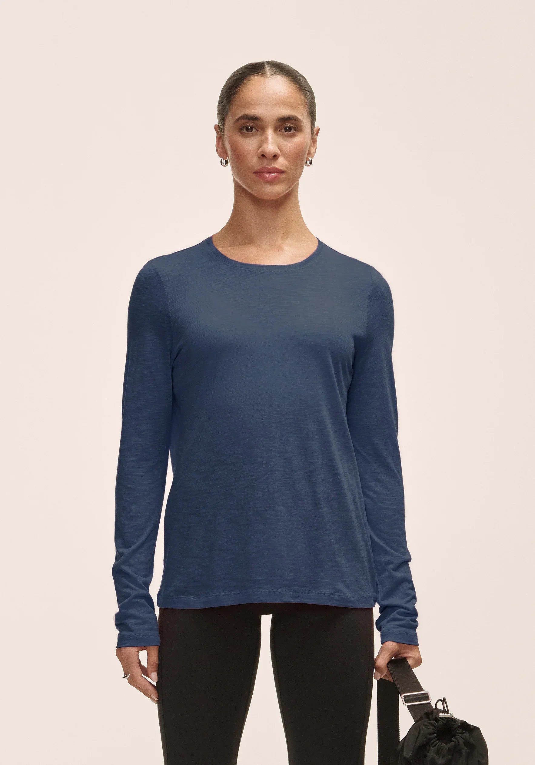 Soft Texture Long Sleeve - Core Blue