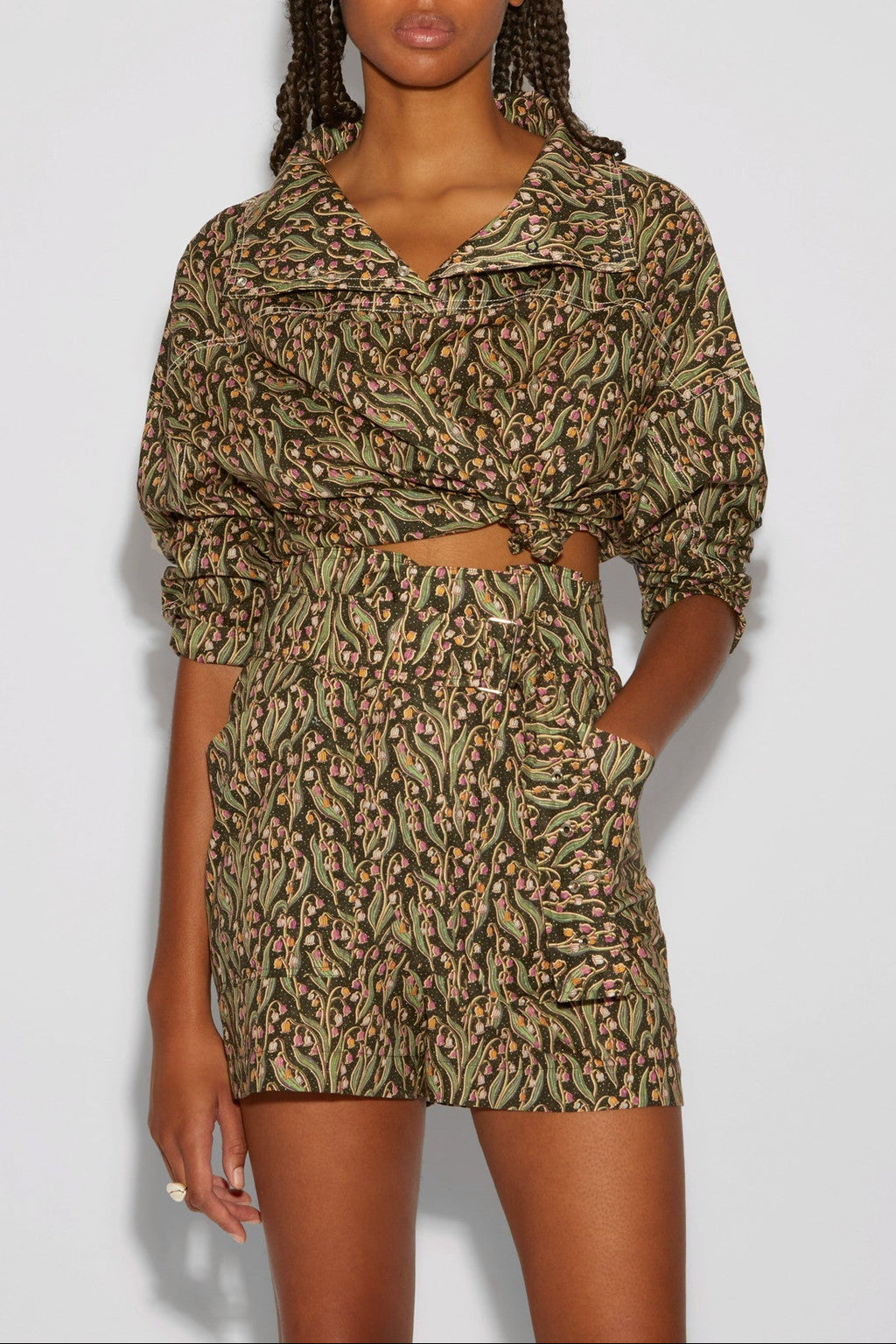 SHORT SADIE CLOCHETTE MANDARINE