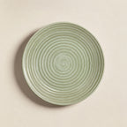 Turbolino - Set Van 6 Platte Borden - 27 cm - Steengoed - Groen