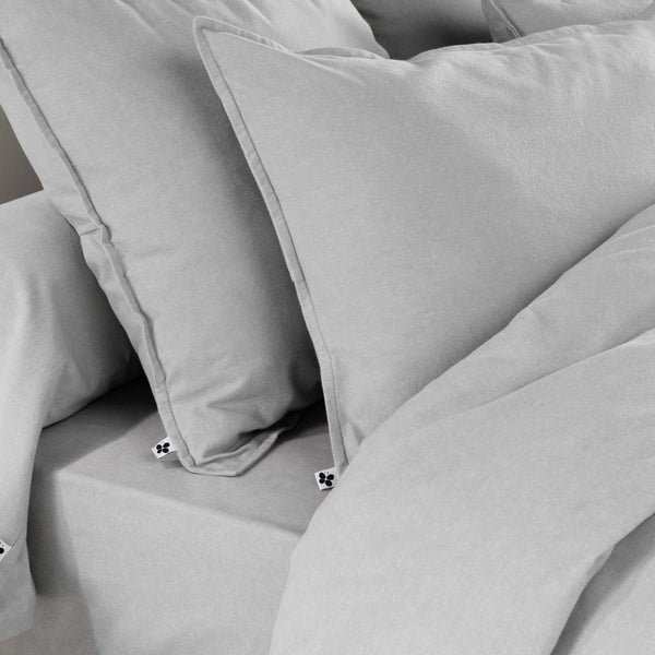 Bolster Pillowcase - Flannel - Candice - Mist