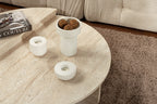 Orion - Table Basse - Travertine