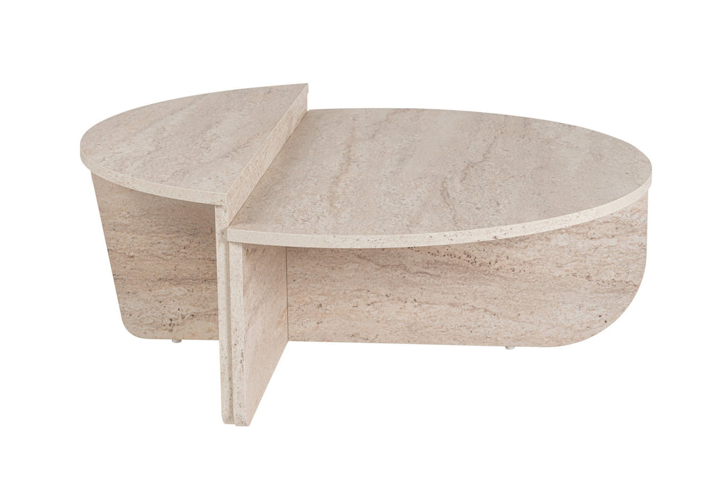 Orion - Table Basse - Travertine