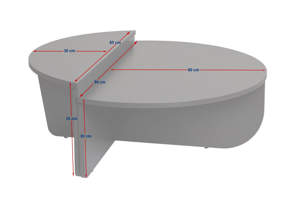 Orion - Table Basse - Travertine