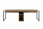 Twin Study Desk - Escritorio - Atlantic Pine/Negro