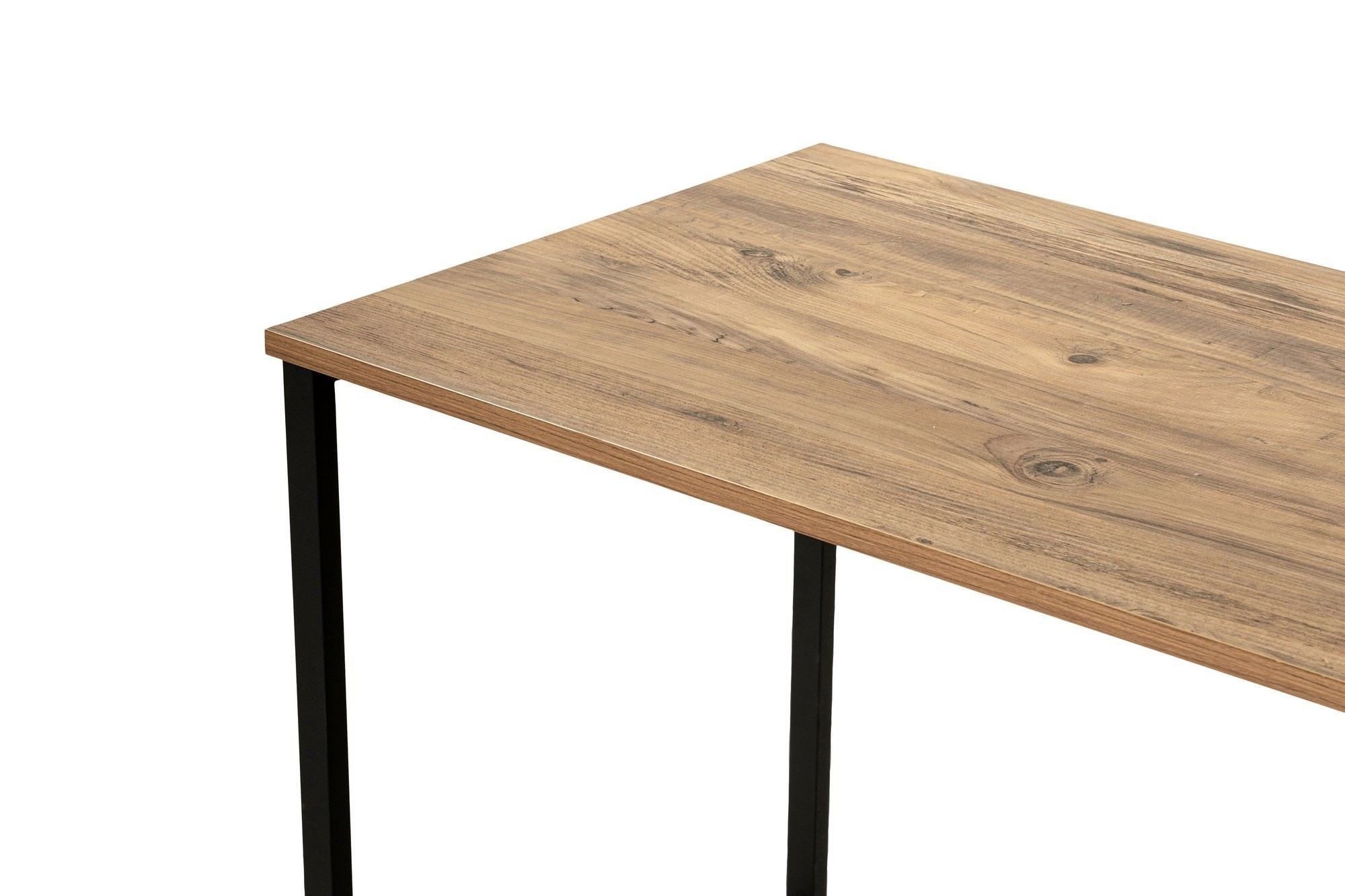 Twin Study Desk - Escritorio - Atlantic Pine/Negro