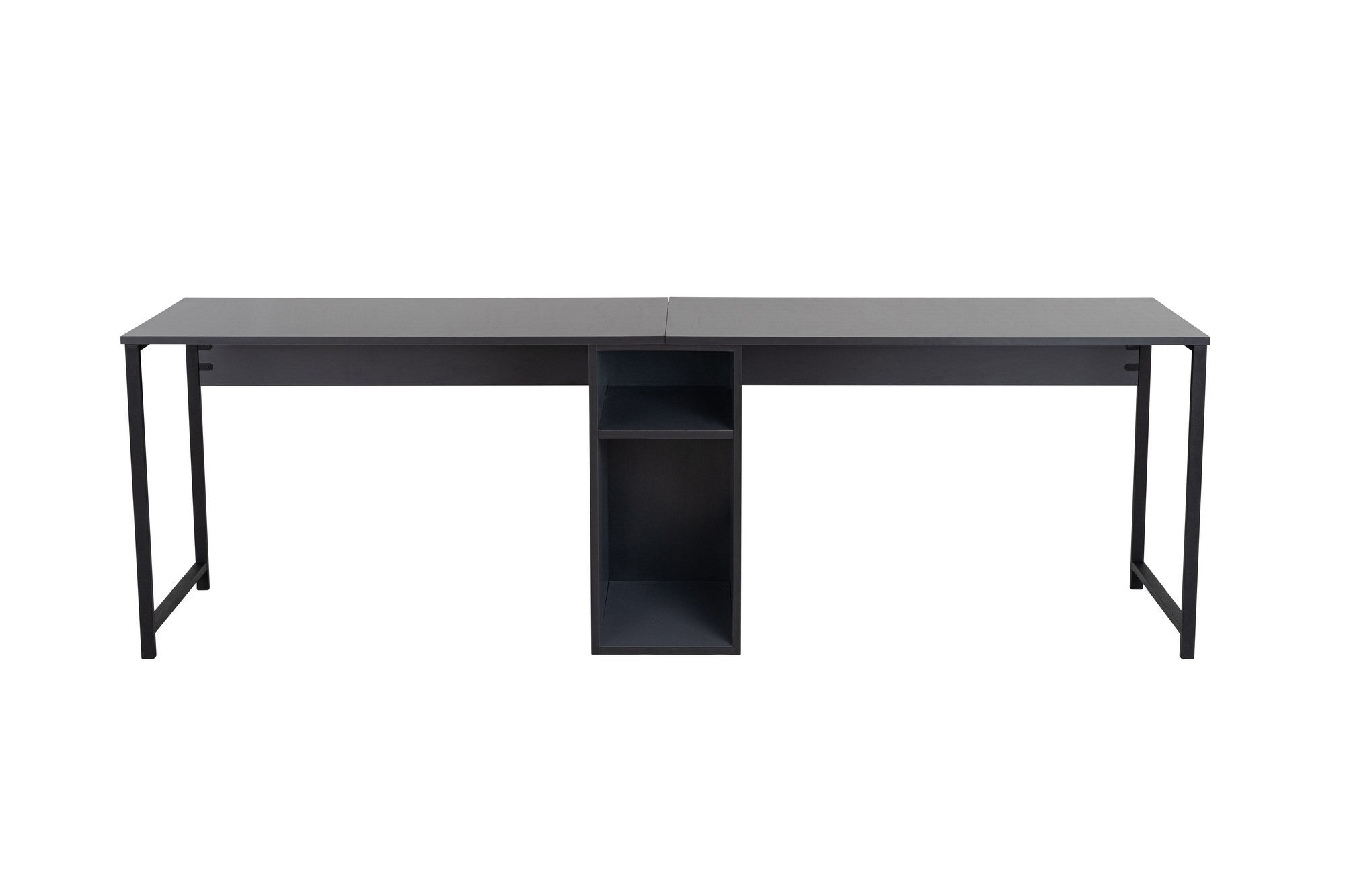 Twin Study Desk - Bureau - Anthracite/Noir