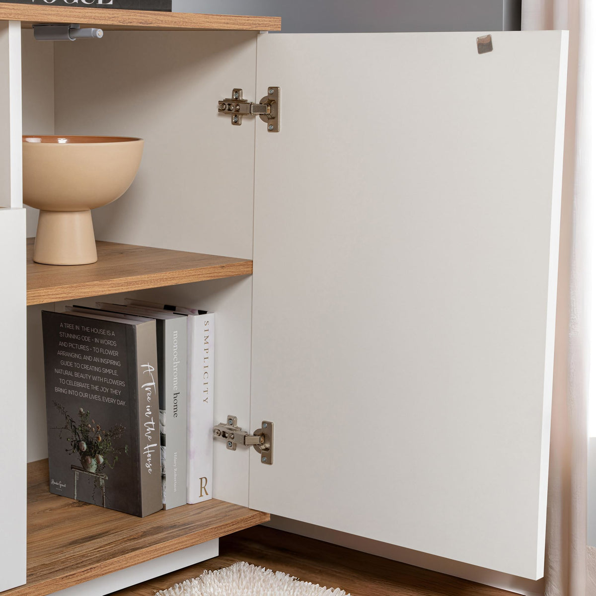 Arista - Consolle - Bianco/Atlantic Pine