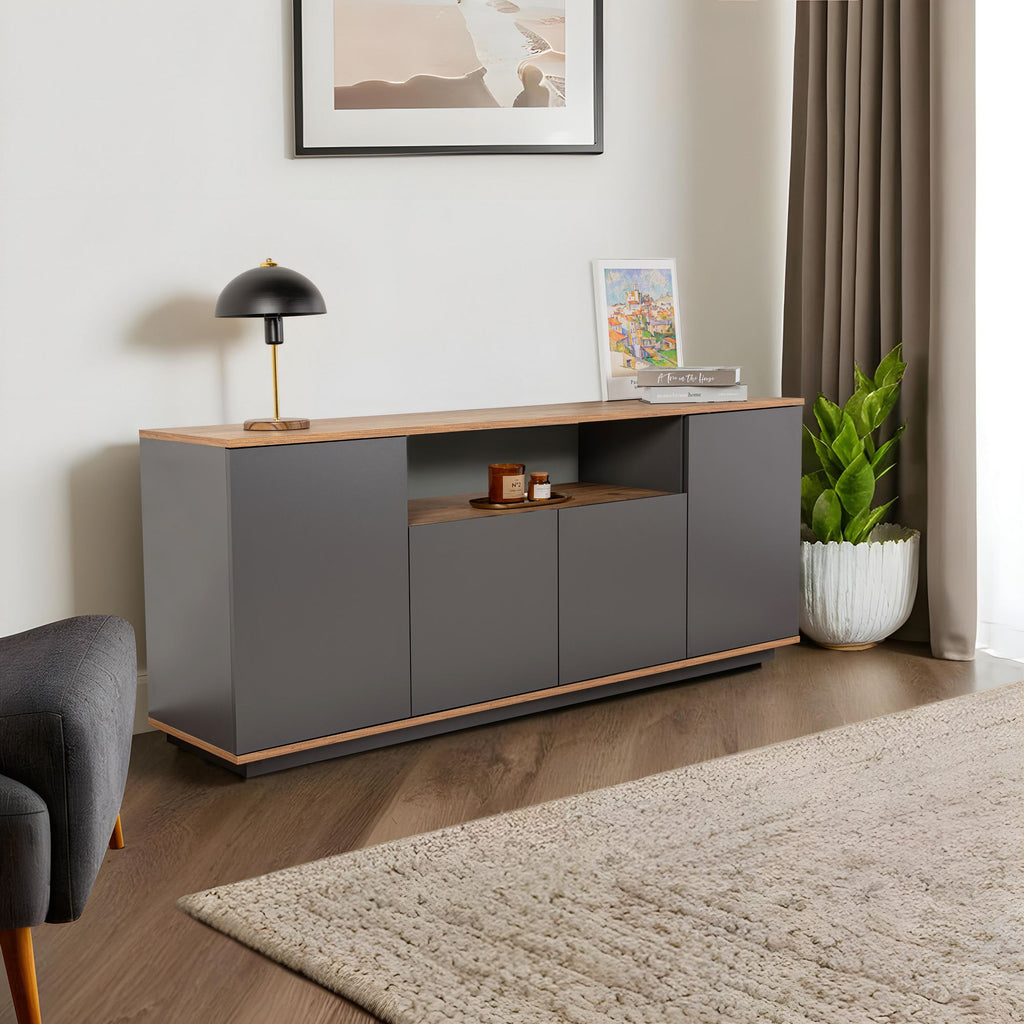 Arista - Console - Anthracite/Atlantic Pine