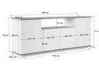 Arista - Console - Anthracite/Atlantic Pine