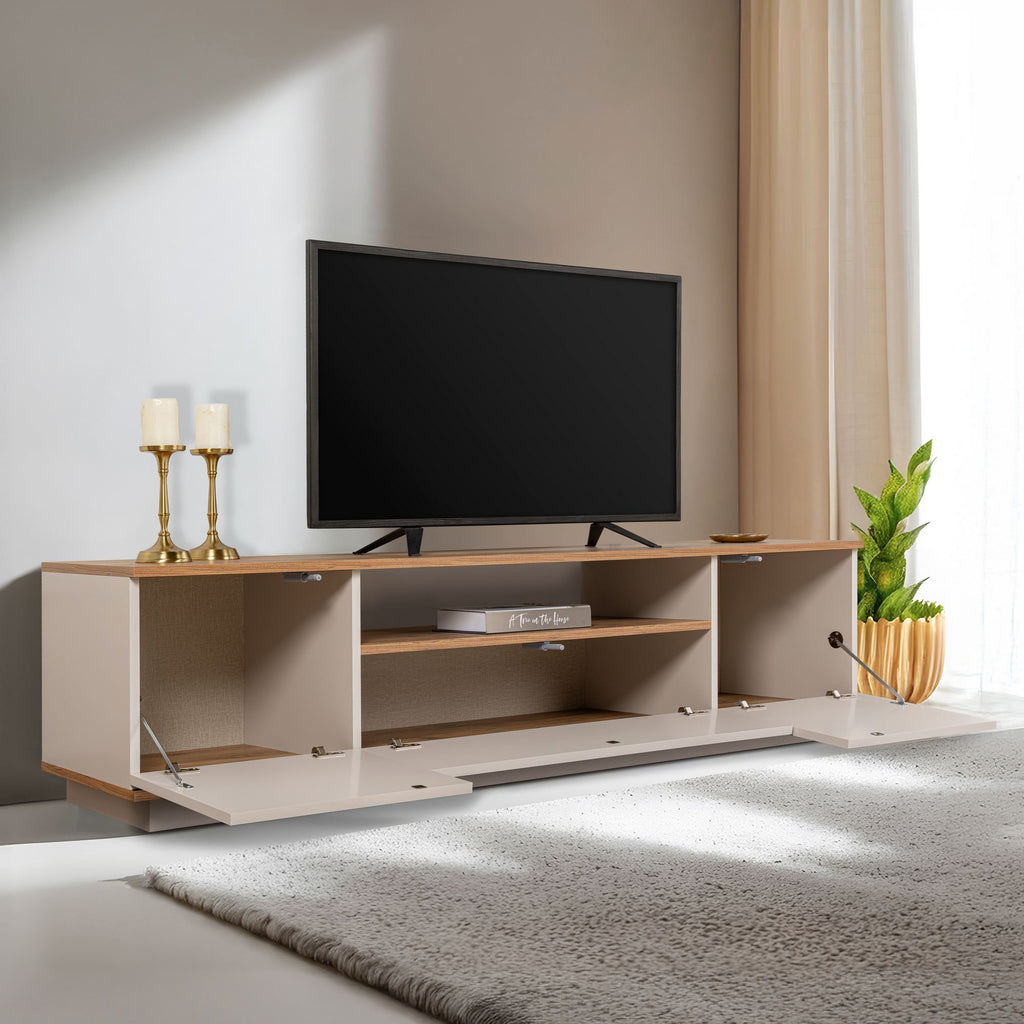 Veramont - Meuble TV - Cachemire/Atlantic Pine