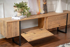 Serenity - TV Stand - Atlantic Pine/Black