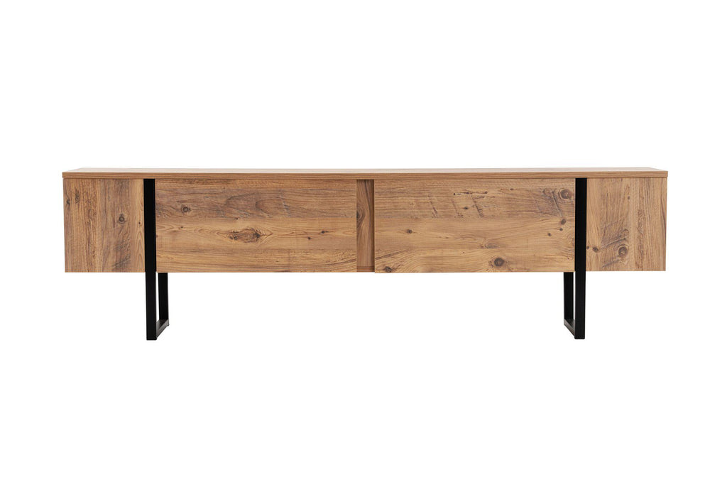 Serenity - TV Stand - Atlantic Pine/Black