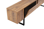 Serenity - TV Stand - Atlantic Pine/Black
