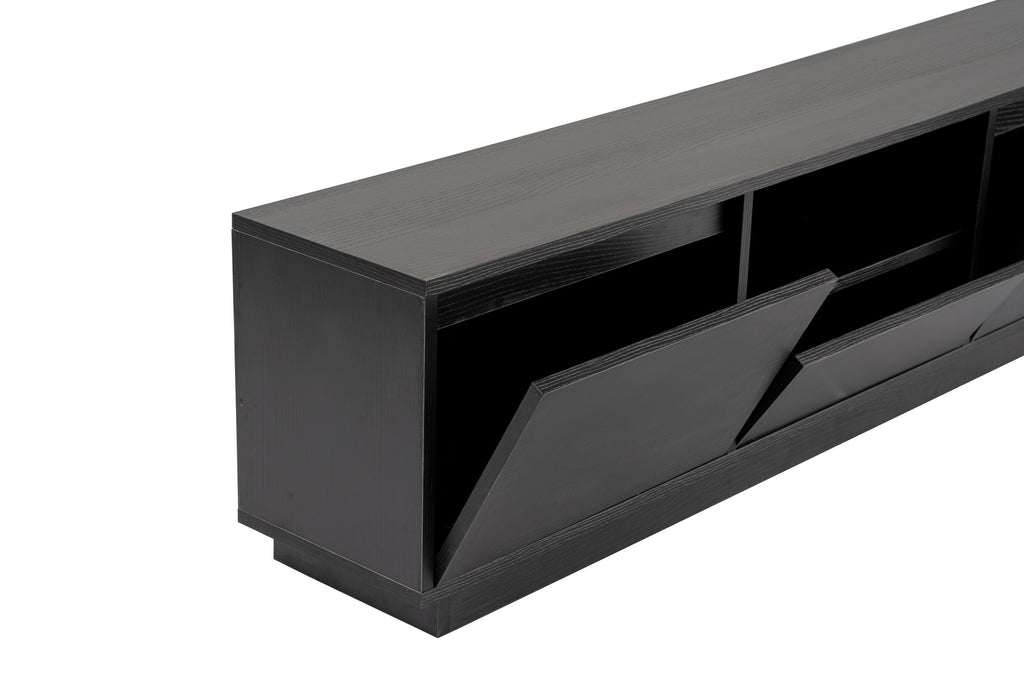 Vanguard - TV Unit - Black Wood