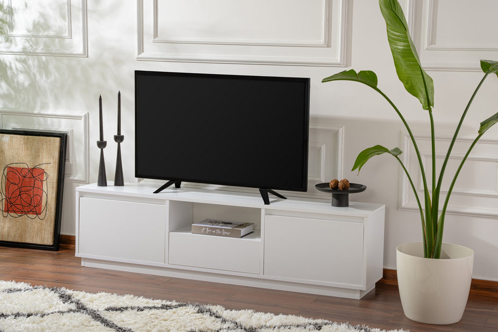 Vanguard - Mueble de TV - Blanco Natural