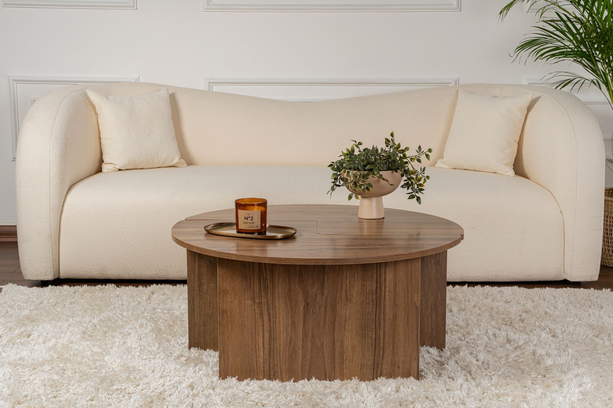 Moira - Mesa de centro - Venezia Walnut