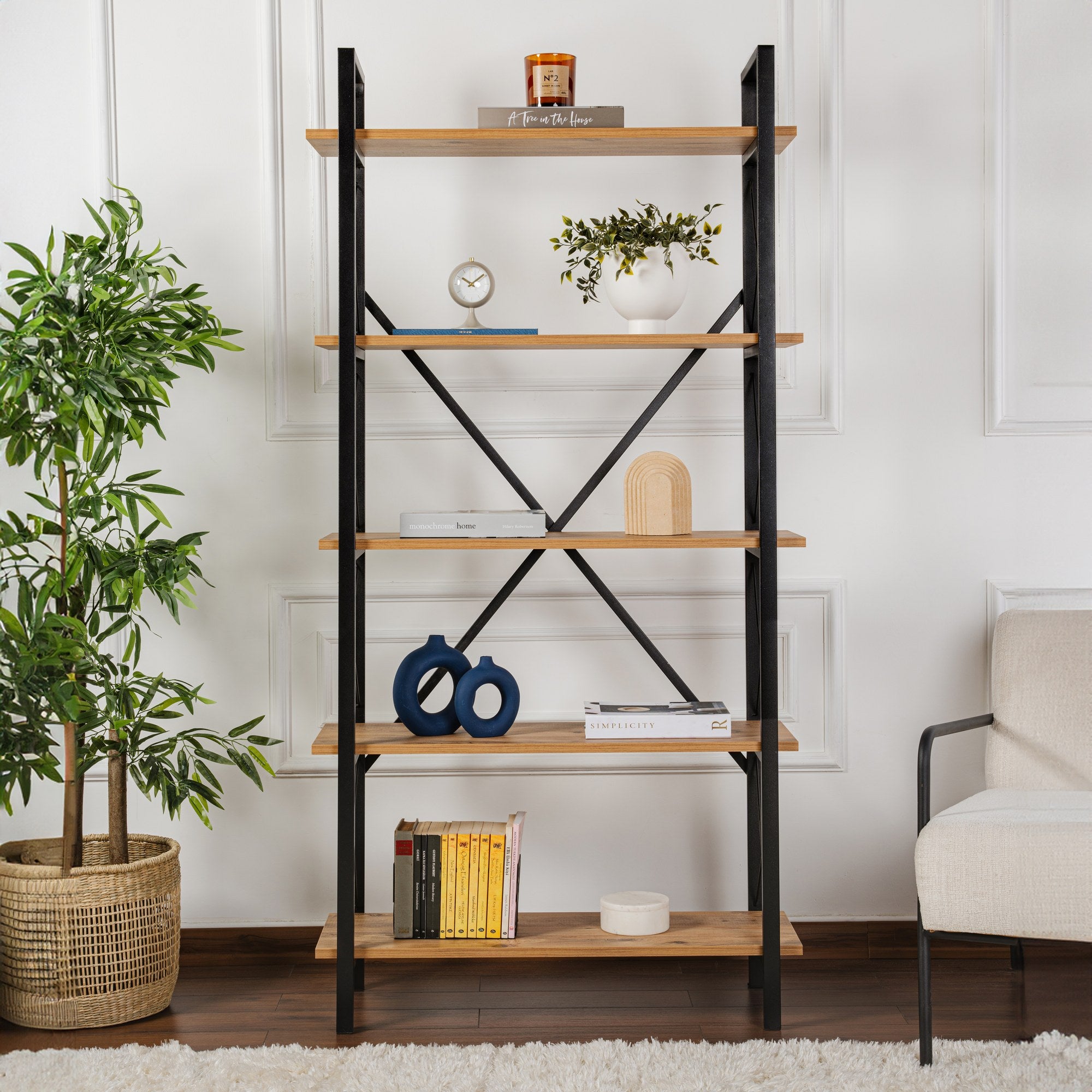 Elysian - Librería - Atlantic Pine/Negro